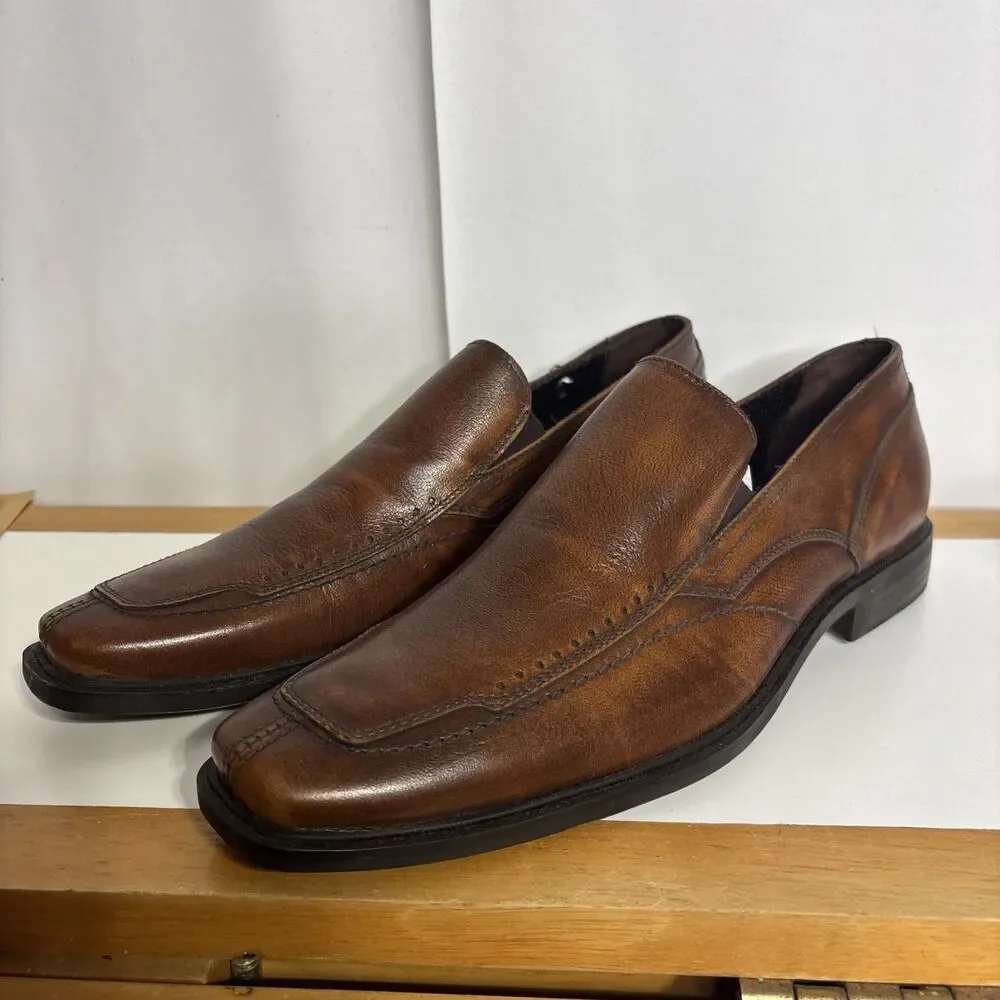 Nicola Bendon Brown Oxfords Shoes Semi Pointed Dress Shoe 8.5 41  Casual Leather
